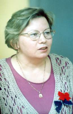 Людмила Новикова читает стихи